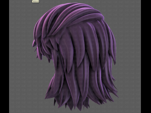 3D Hair style for boy V96 Model 3D