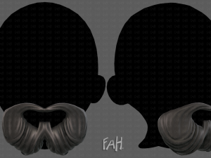 Beard V27 3D Model
