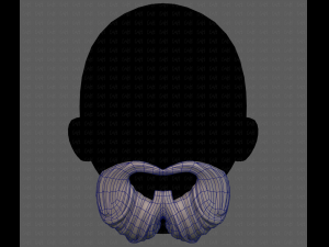 Beard V27 3D Model