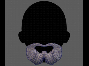 Beard V27 3D Model