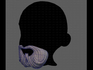 Beard V27 3D Model