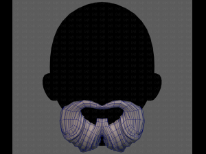 Beard V27 3D Model