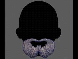 Beard V27 3D Model