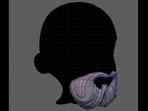 Beard V27 3D Model