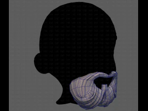 Beard V27 3D Model