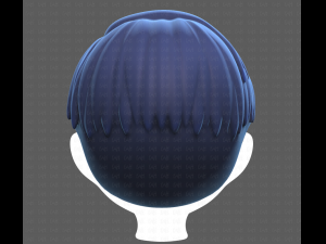 Base Hair for Boy V33 Modèle 3D