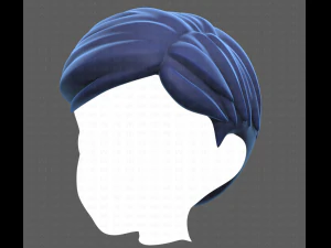 Base Hair for Boy V33 3D Model
