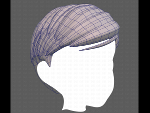 Base Hair for Boy V33 Modèle 3D