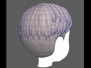 Base Hair for Boy V33 Modèle 3D