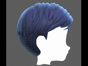 Base Hair for Boy V33 Modèle 3D