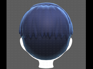 Base Hair for Boy V33 Modèle 3D