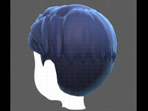 Base Hair for Boy V33 Modèle 3D
