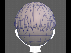 Base Hair for Boy V33 Modèle 3D