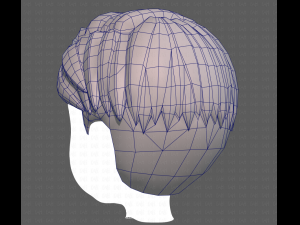 Base Hair for Boy V33 Modèle 3D