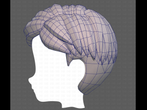 Base Hair for Boy V33 Modèle 3D