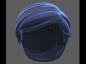 Base Hair for Boy V33 3D Model