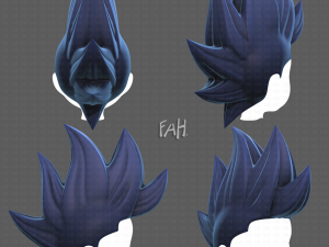 Base Hair for Boy V34 Model 3D