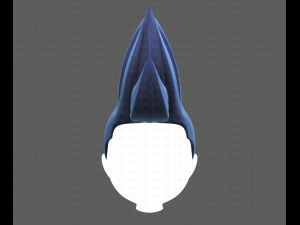 Base Hair for Boy V34 3D Model