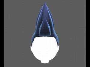 Base Hair for Boy V34 3D Model