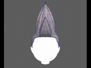 Base Hair for Boy V34 3D Model
