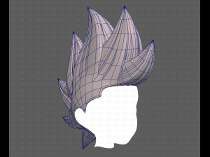Base Hair for Boy V34 3D Model
