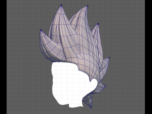 Base Hair for Boy V34 3D Model