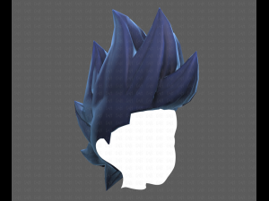 Base Hair for Boy V34 3D Model