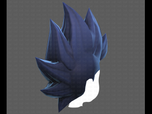 Base Hair for Boy V34 3D Model