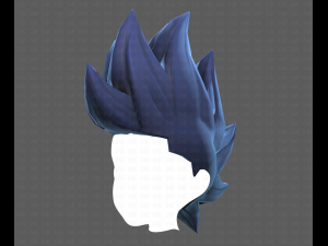 Base Hair for Boy V34 3D Model