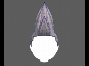 Base Hair for Boy V34 3D Model