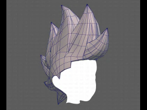 Base Hair for Boy V34 3D Model