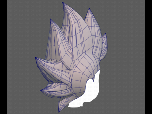Base Hair for Boy V34 3D Model