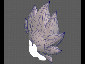 Base Hair for Boy V34 3D Model