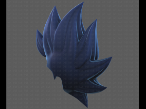 Base Hair for Boy V34 3D Model