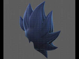 Base Hair for Boy V34 3D Model