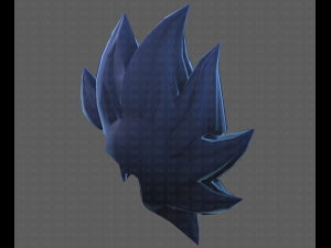 Base Hair for Boy V34 3D Model