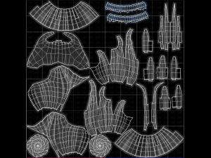Beard V28 3D-Modell