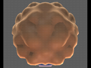 Base Hair for girl V35 Modelo 3D
