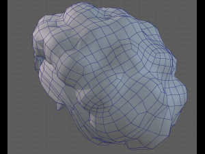 Base Hair for girl V35 Modelo 3D