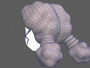 Base Hair for girl V36 Modèle 3D