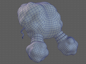 Base Hair for girl V36 Modèle 3D
