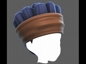 Base Hair for Boy V35 Model 3D
