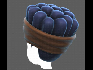 Base Hair for Boy V35 3D Model