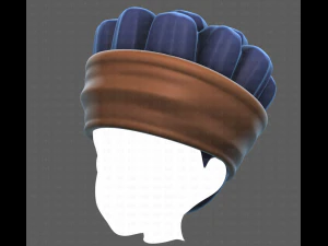 Base Hair for Boy V35 3D Model
