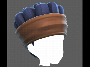 Base Hair for Boy V35 Model 3D