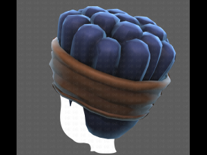 Base Hair for Boy V35 Model 3D