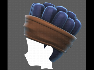 Base Hair for Boy V35 Model 3D