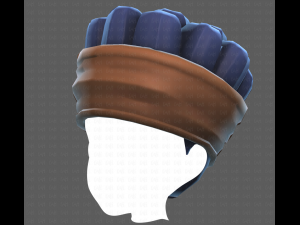 Base Hair for Boy V35 Model 3D