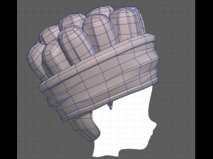 Base Hair for Boy V35 Model 3D