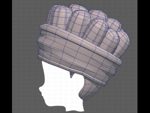 Base Hair for Boy V35 Model 3D